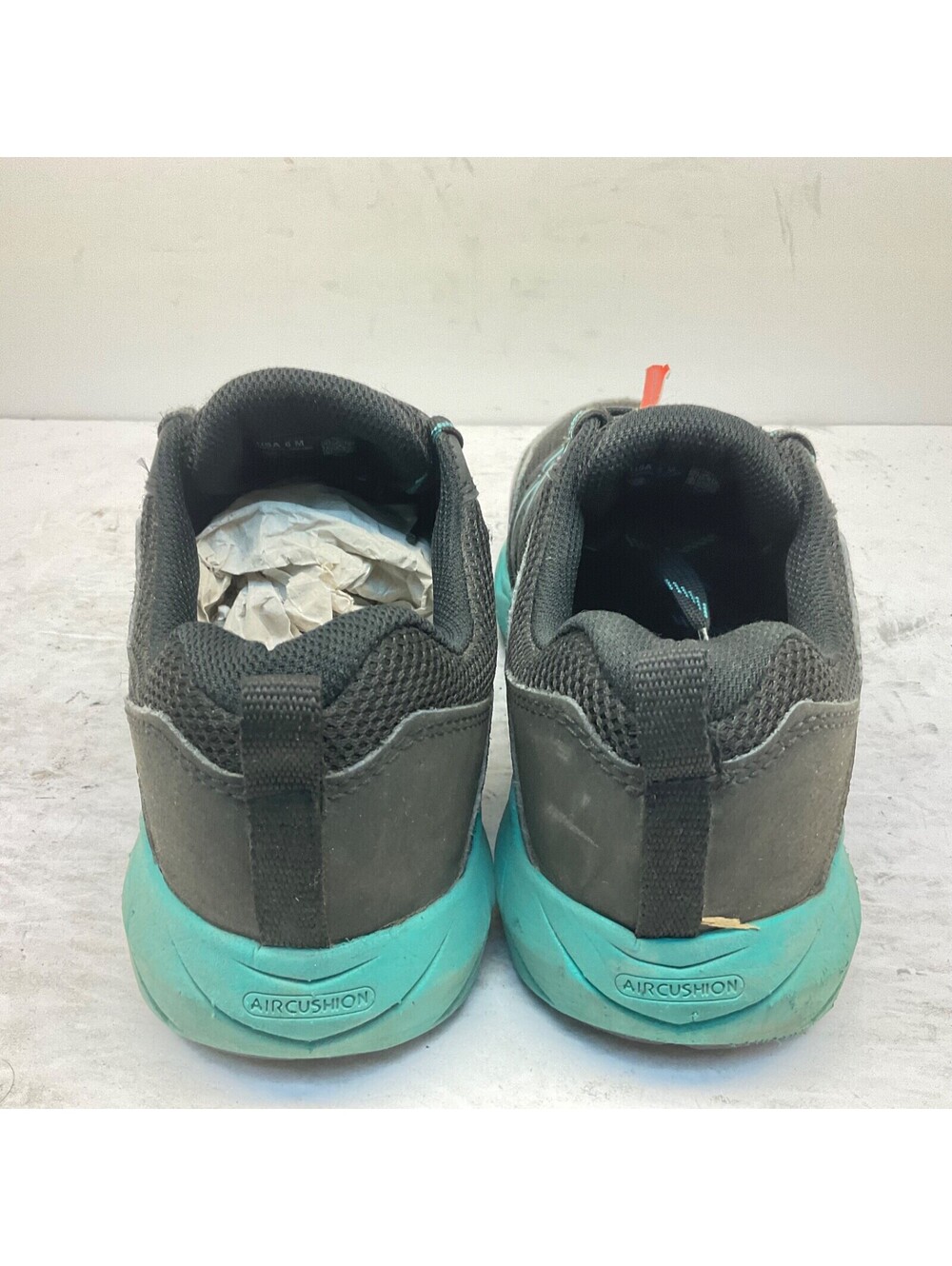 Merrell Women's Fullbench Superlite Alloy Toe CSA Work Shoe Black/Teal Size 6M - Picture 3 of 9